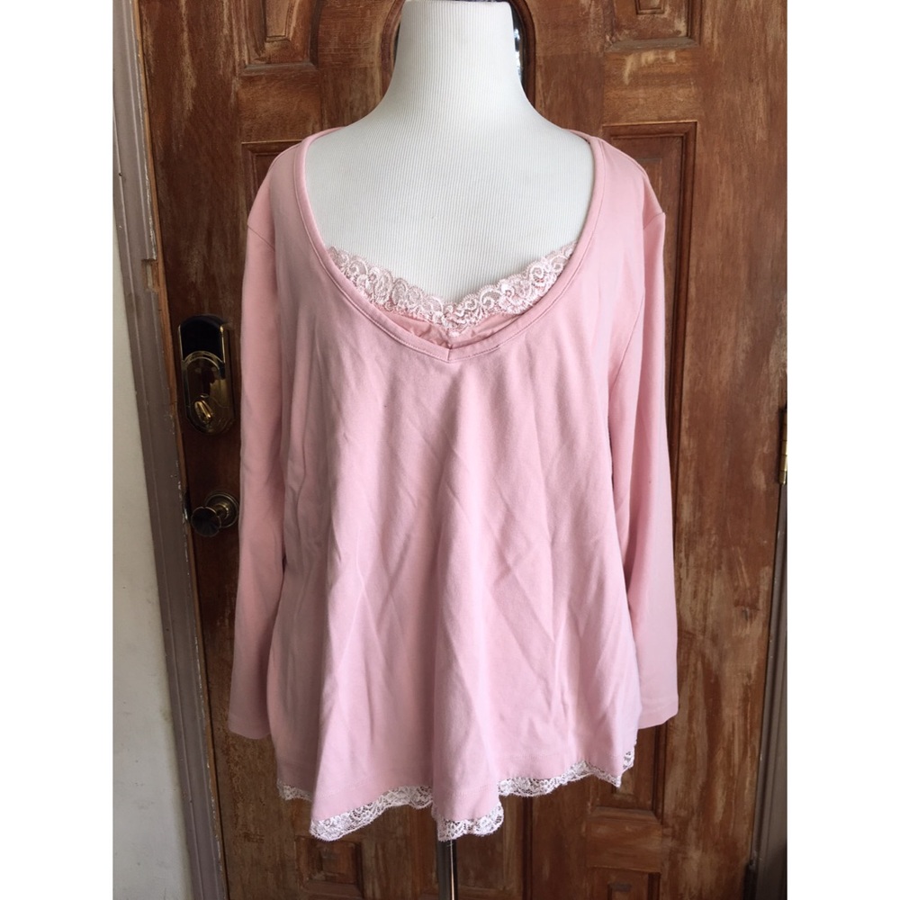 Venezia/Lane Bryant long sleeved blouse
